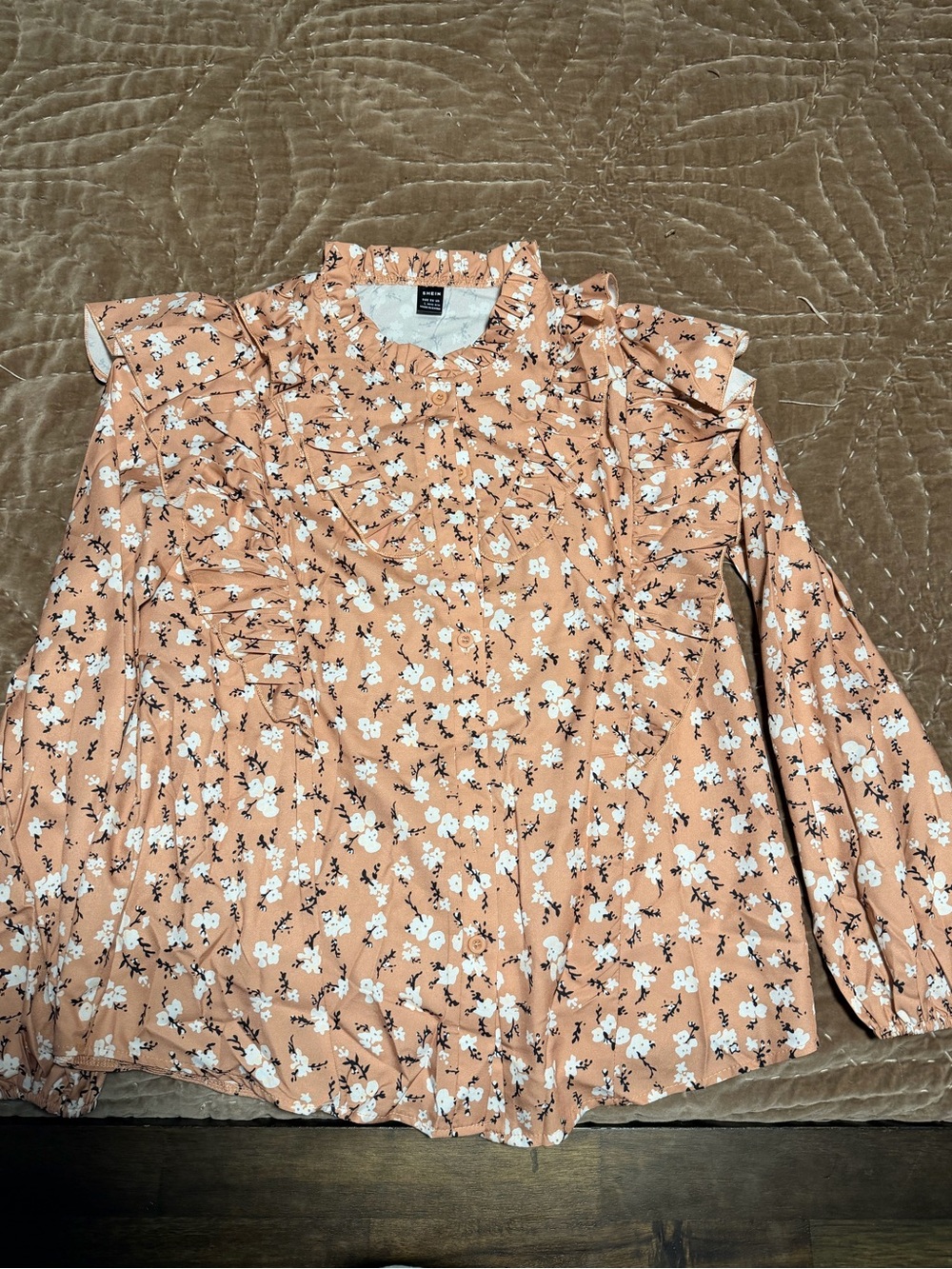 Shein Women Blouse Bundle lot sz L‎ - Picture 13 of 16